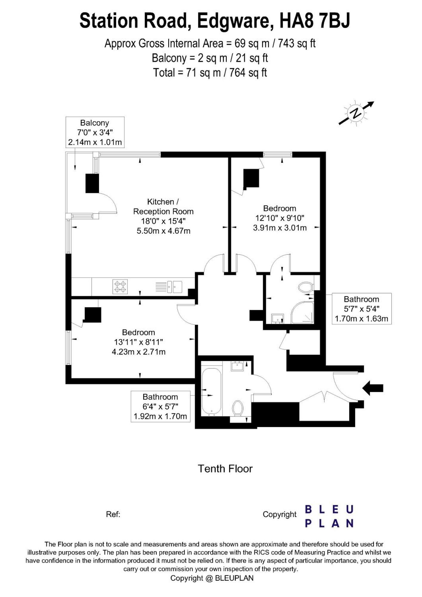 Luxury Apartment With Stunning Views On 10Th Floor Edgware Екстер'єр фото